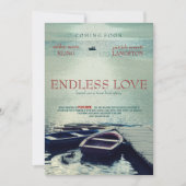 無限ラブポスタームービースタイル 招待状 (正面)