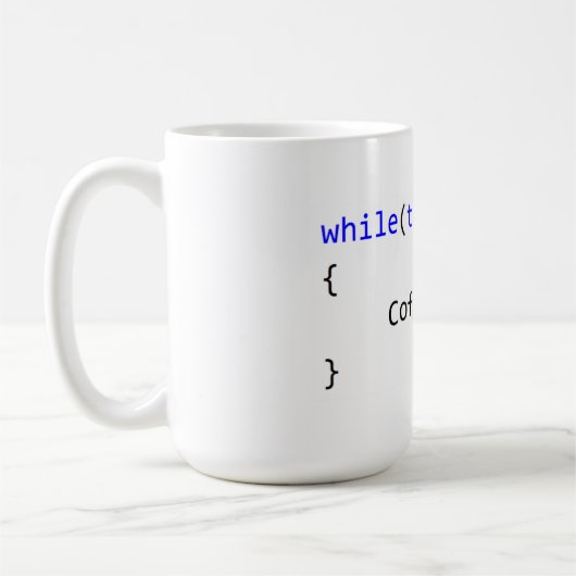 無限休憩のループ コーヒーマグカップ (左)