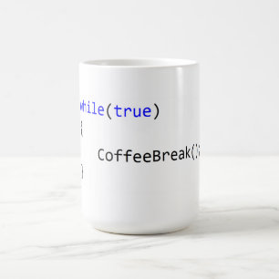 無限休憩のループ コーヒーマグカップ