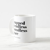 無限包まれたの恵みコーヒーマグ コーヒーマグカップ (正面左)