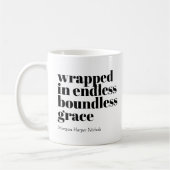 無限包まれたの恵みコーヒーマグ コーヒーマグカップ (左)