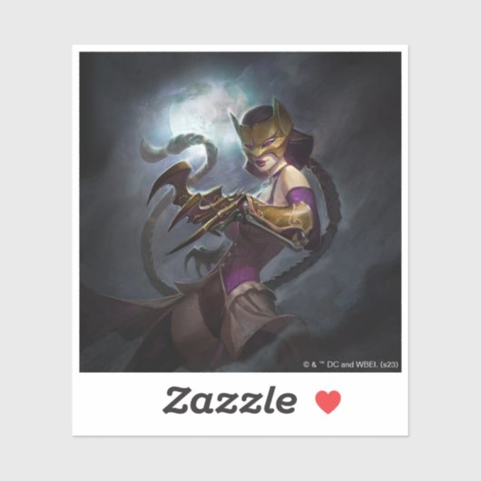 無限危機ガスライトキャットウーマンイラストレーション シール (シート)