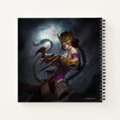 無限危機ガスライトキャットウーマンイラストレーション ノートブック (裏面)