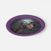 無限危機ガスライトキャットウーマンイラストレーション ペーパープレート (アングル)