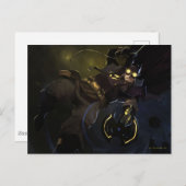 無限危機ガスライトバットマンイラストレーション ポストカード (正面/裏面)