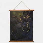 無限危機ガスライトバットマンイラストレーション 吊り下げ型タペストリー (正面)