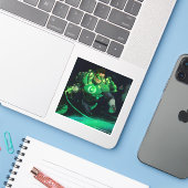 無限危機グリーンランタンイラストレーション シール (ノートパソコンとiPhone)