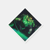 無限危機グリーンランタンイラストレーション スタンダードカクテルナプキン (角)