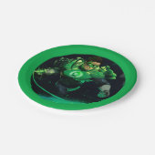 無限危機グリーンランタンイラストレーション ペーパープレート (アングル)