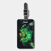 無限危機グリーンランタンイラストレーション ラゲッジタグ (正面縦)