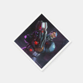 無限危機サイボーグイラストレーション スタンダードカクテルナプキン (角)