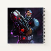 無限危機サイボーグイラストレーション ノートブック (裏面)