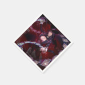 無限危機ザタンナイラストレーション スタンダードカクテルナプキン (角)