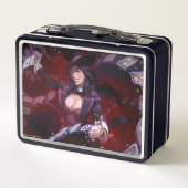 無限危機ザタンナイラストレーション メタルランチボックス (裏面)