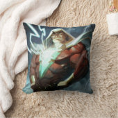 無限危機シャザムイラストレーション クッション (ブランケット)