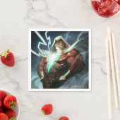 無限危機シャザムイラストレーション スタンダードカクテルナプキン (インサイチュ)