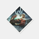 無限危機シャザムイラストレーション スタンダードカクテルナプキン (角)