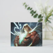 無限危機シャザムイラストレーション ポストカード (スタンド正面)