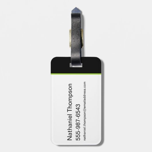 無限危機ジョーカーイラストレーション ラゲッジタグ (裏面縦)