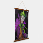 無限危機ジョーカーイラストレーション 吊り下げ型タペストリー (傾斜あり)