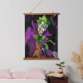 無限危機ジョーカーイラストレーション 吊り下げ型タペストリー (寝室)