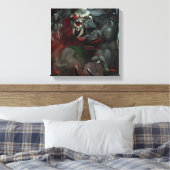 無限危機ドゥームズデイイラストレーション キャンバスプリント (インサイチュ (寝室))