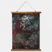 無限危機ドゥームズデイイラストレーション 吊り下げ型タペストリー (正面)