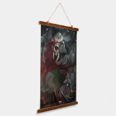 無限危機ドゥームズデイイラストレーション 吊り下げ型タペストリー (傾斜あり)