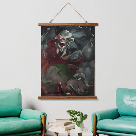 無限危機ドゥームズデイイラストレーション 吊り下げ型タペストリー (リビング)