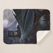 無限危機バットマンイラストレーション シェルパブランケット (正面(横))