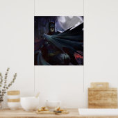 無限危機バットマンイラストレーション ポスター (キッチン)