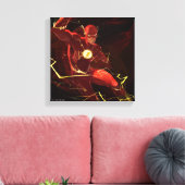 無限危機フラッシュイラストレーション キャンバスプリント (インサイチュ (リビング))