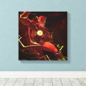 無限危機フラッシュイラストレーション キャンバスプリント (インサイチュ (ウッドフロア))