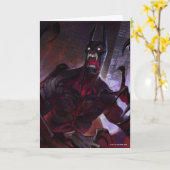 無限危機ヴァンパイアバットマンイラストレーション カード (黄色い花)