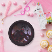 無限危機ヴァンパイアバットマンイラストレーション ペーパープレート (パーティー)