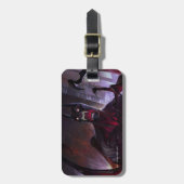 無限危機ヴァンパイアバットマンイラストレーション ラゲッジタグ (正面縦)