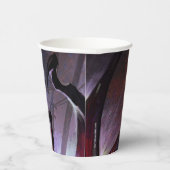 無限危機ヴァンパイアバットマンイラストレーション 紙コップ (右)