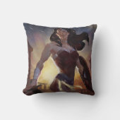 無限危機疑問に思女イラストレーション クッション (正面)