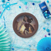 無限危機疑問に思女イラストレーション ペーパープレート (パーティー)