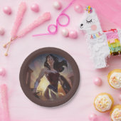 無限危機疑問に思女イラストレーション ペーパープレート (パーティー)