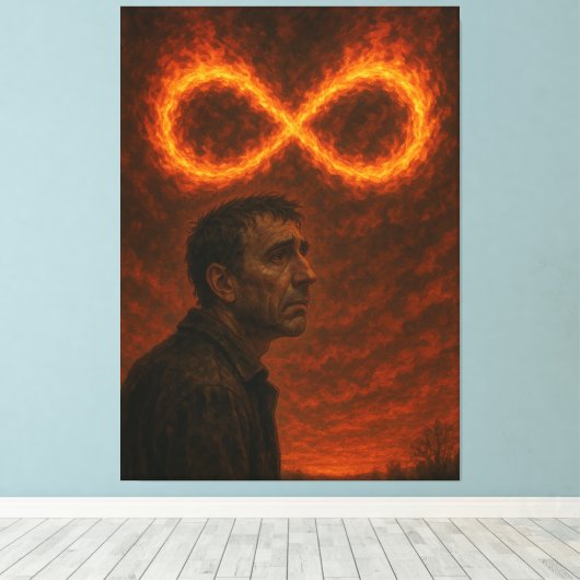 無限地獄 キャンバスプリント (インサイチュ (ウッドフロア))