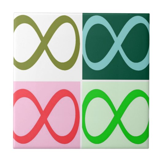 無限大と超過 タイル (正面)