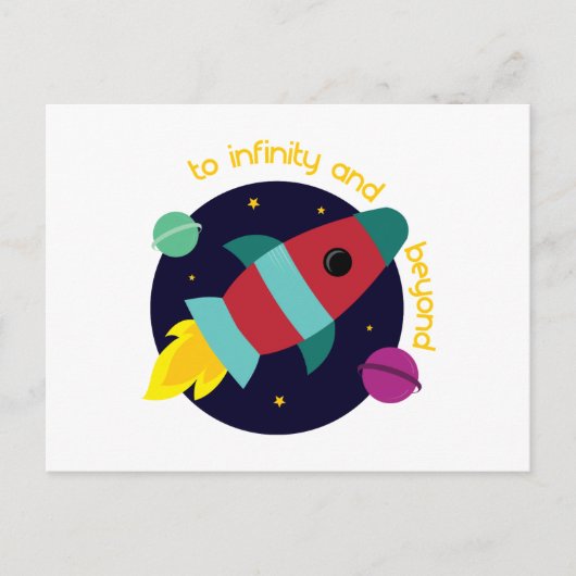 無限大と超過 ポストカード (正面)
