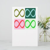 無限大と超過 便箋 (スタンド正面)