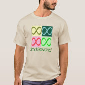 無限大と超過 Tシャツ (正面)