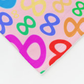 無限大の倍数 フリースブランケット (角)