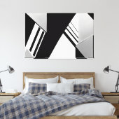 無限大の形状 キャンバスプリント (インサイチュ (寝室))