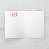 無限大の愛情をあなたに カード (内部)