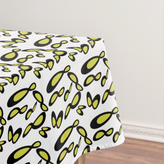 無限大の数学的パターン記号の補正 テーブルクロス (インサイチュ)