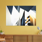 無限大の構造 キャンバスプリント (インサイチュ (リビング))